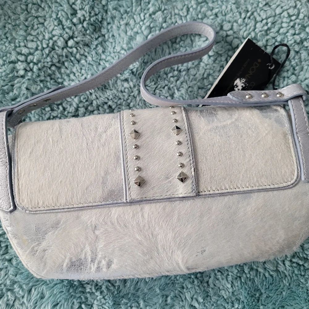 Donald J Pliner Couture Calf Hair Small Purse - Picture 2 of 5